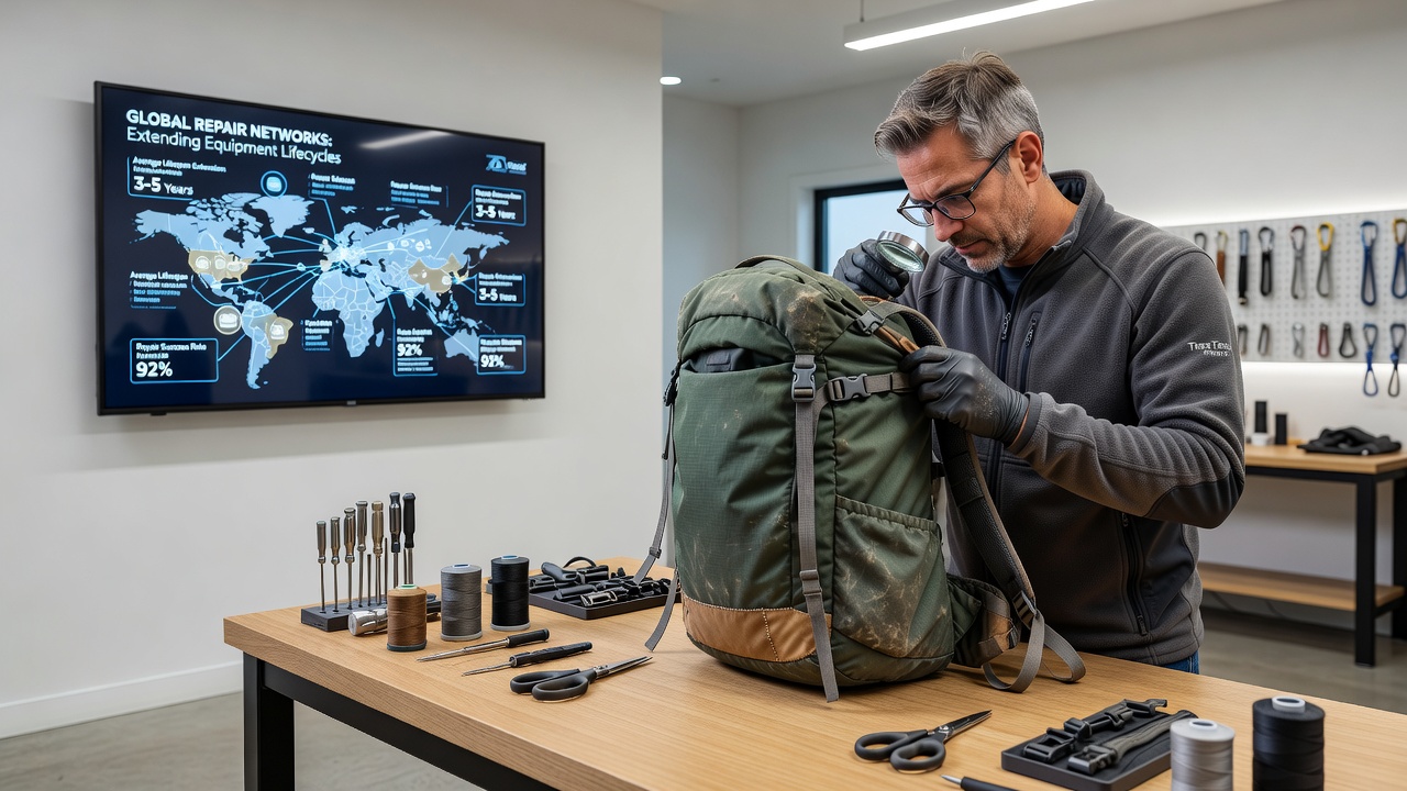 Examining Repair Networks and Their Role in Extending the Life of Trekking Equipment